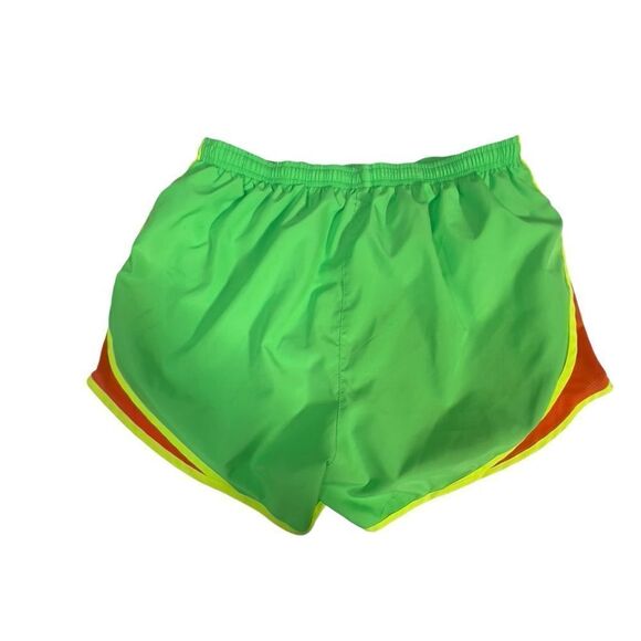 Nike Neon Green Yellow Athletic Running Shorts large - Picture 8 of 12